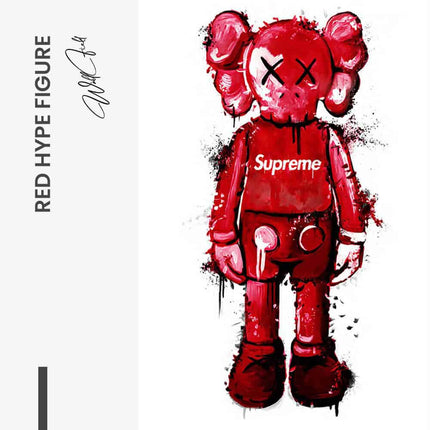 "Red Hype Figure"