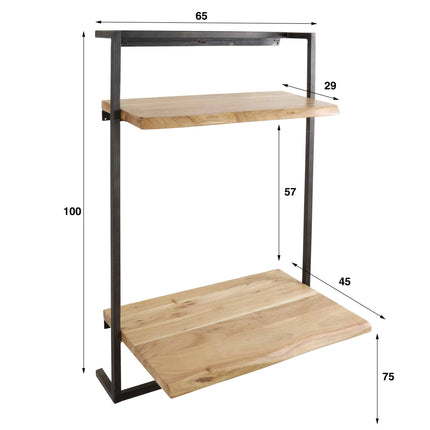 Desk air solid  Solid Natural Acacia