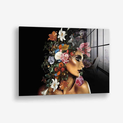 Flower Woman – Glass