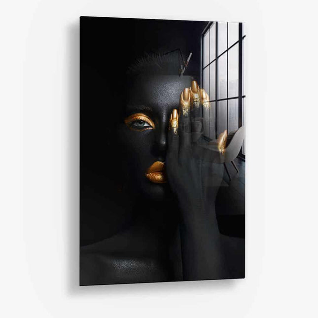 Golden Woman III – Glass