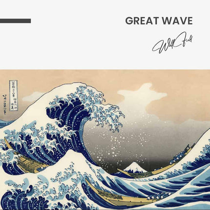 Great Wave – Glass