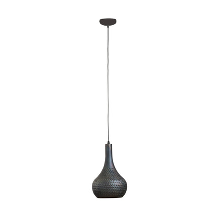 Pendant Lamp 1x industry concrete kegel / Black Brown