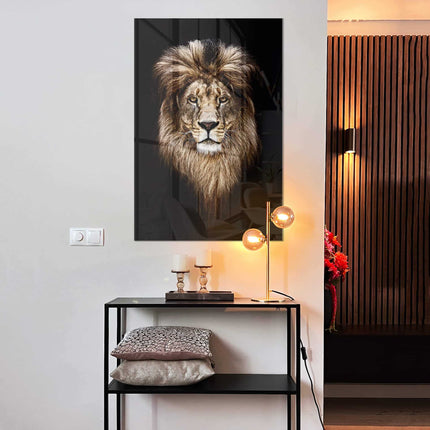 Lion Head – Glass