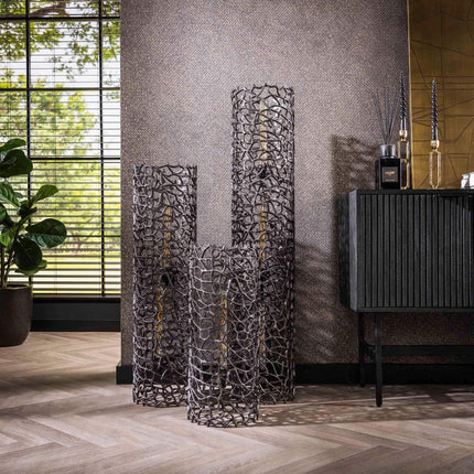 Floor Lamp Ø25 weaver cylinder XL