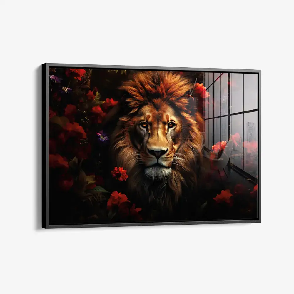 Flower Lion HZ – Verre