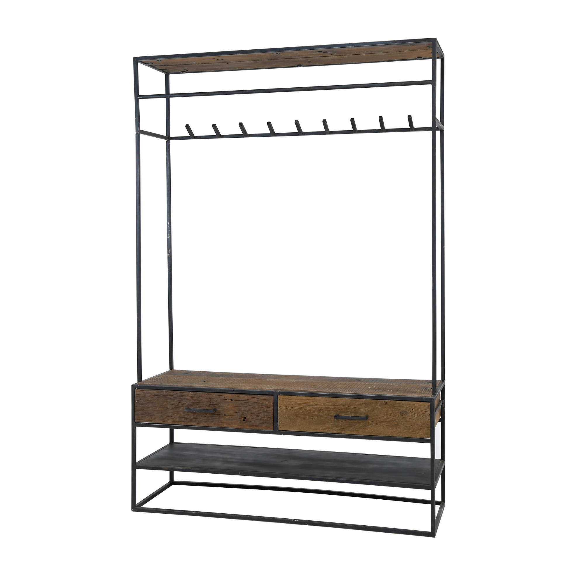 Meuble armoire Mélange 2L / Bois dur robuste