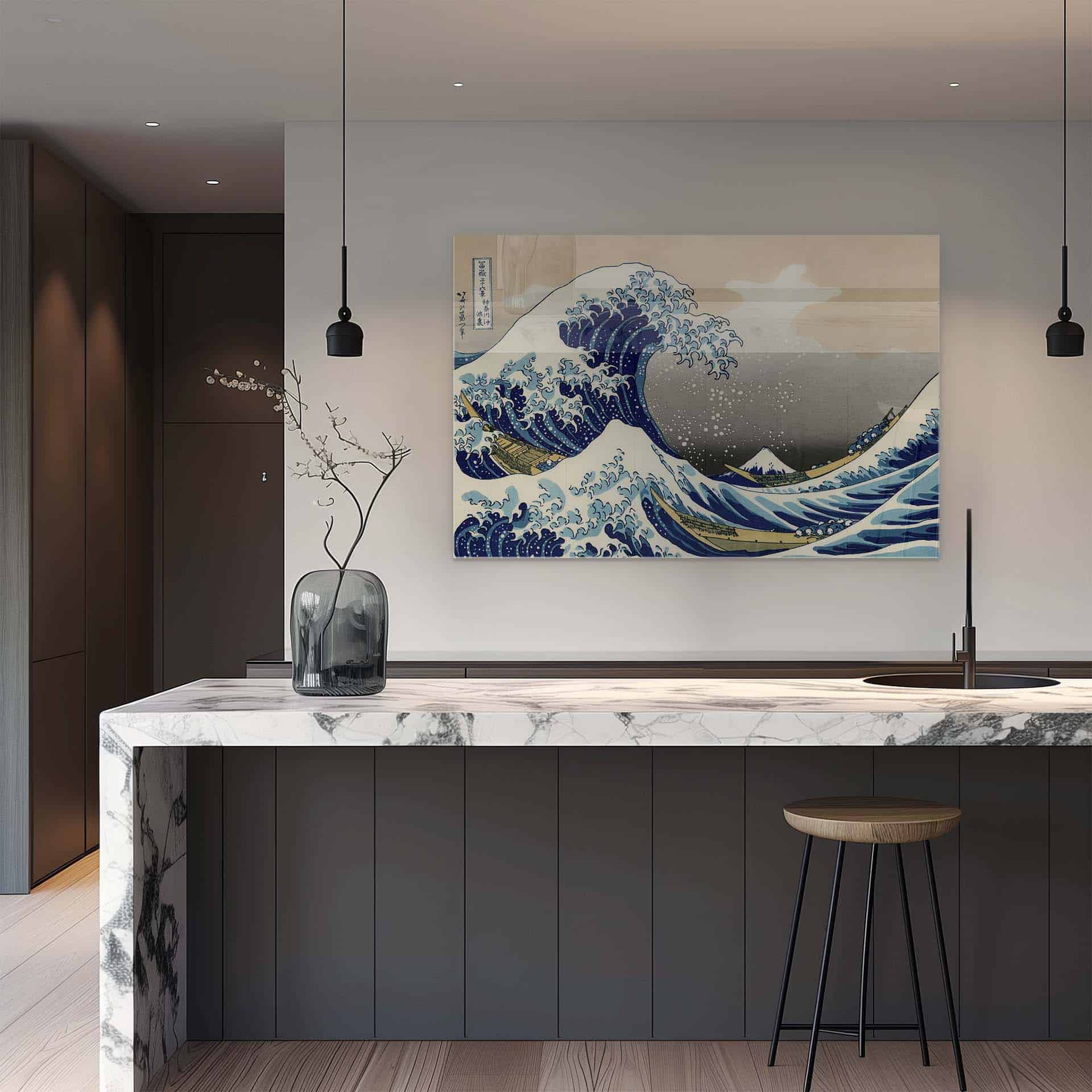 Great Wave - Verre