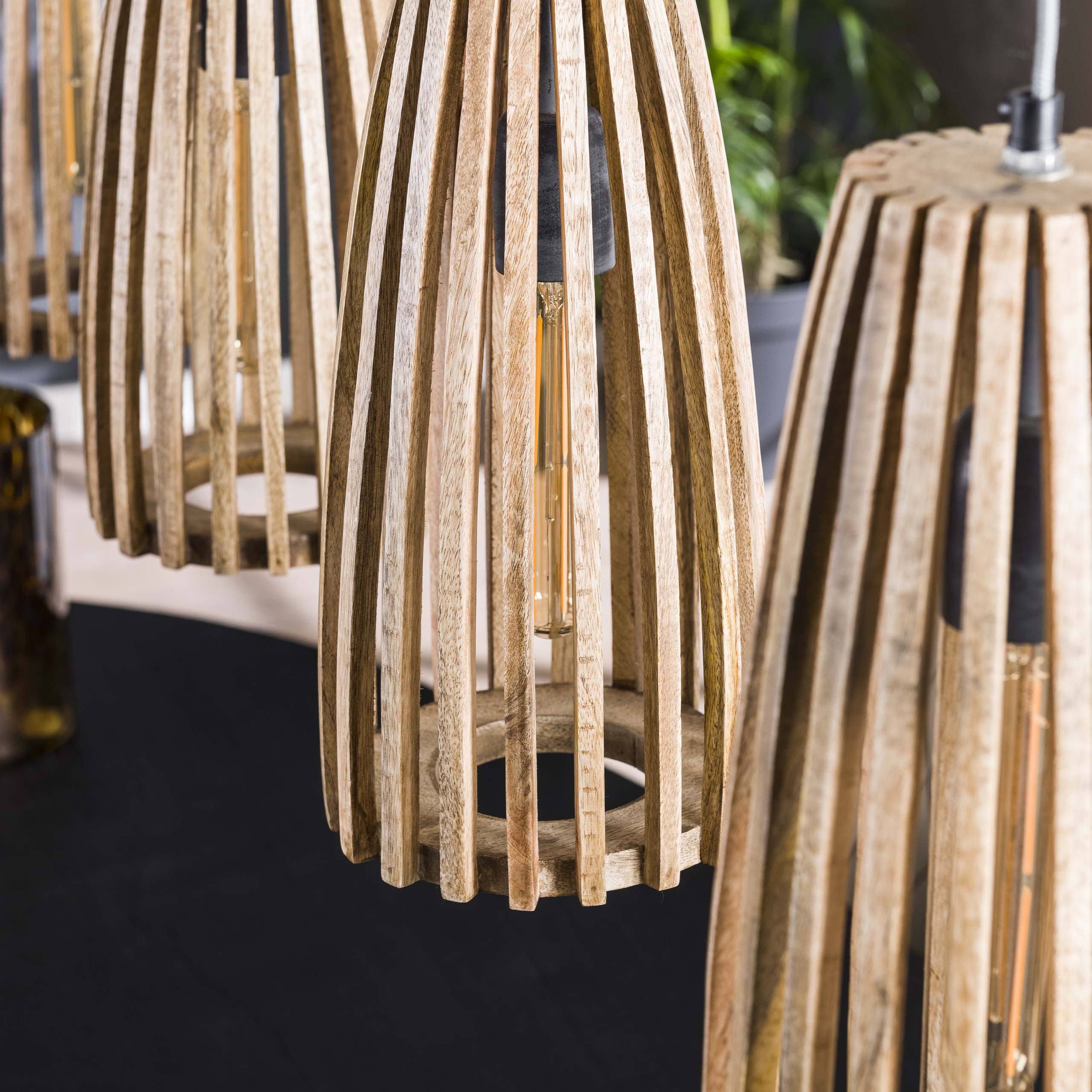 Lampe suspendue lancement 4L / Manguier massif naturel