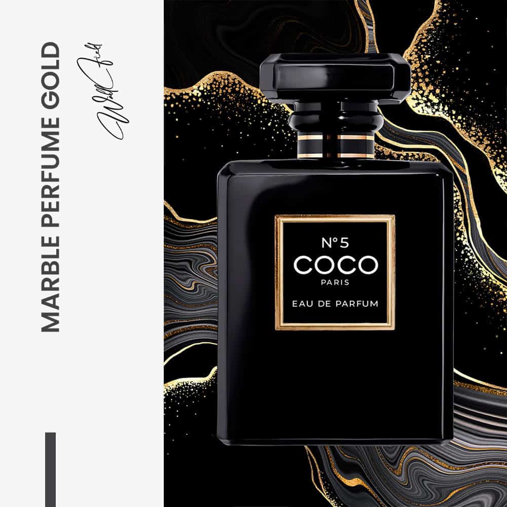 Marble Perfume Gold – Glass
