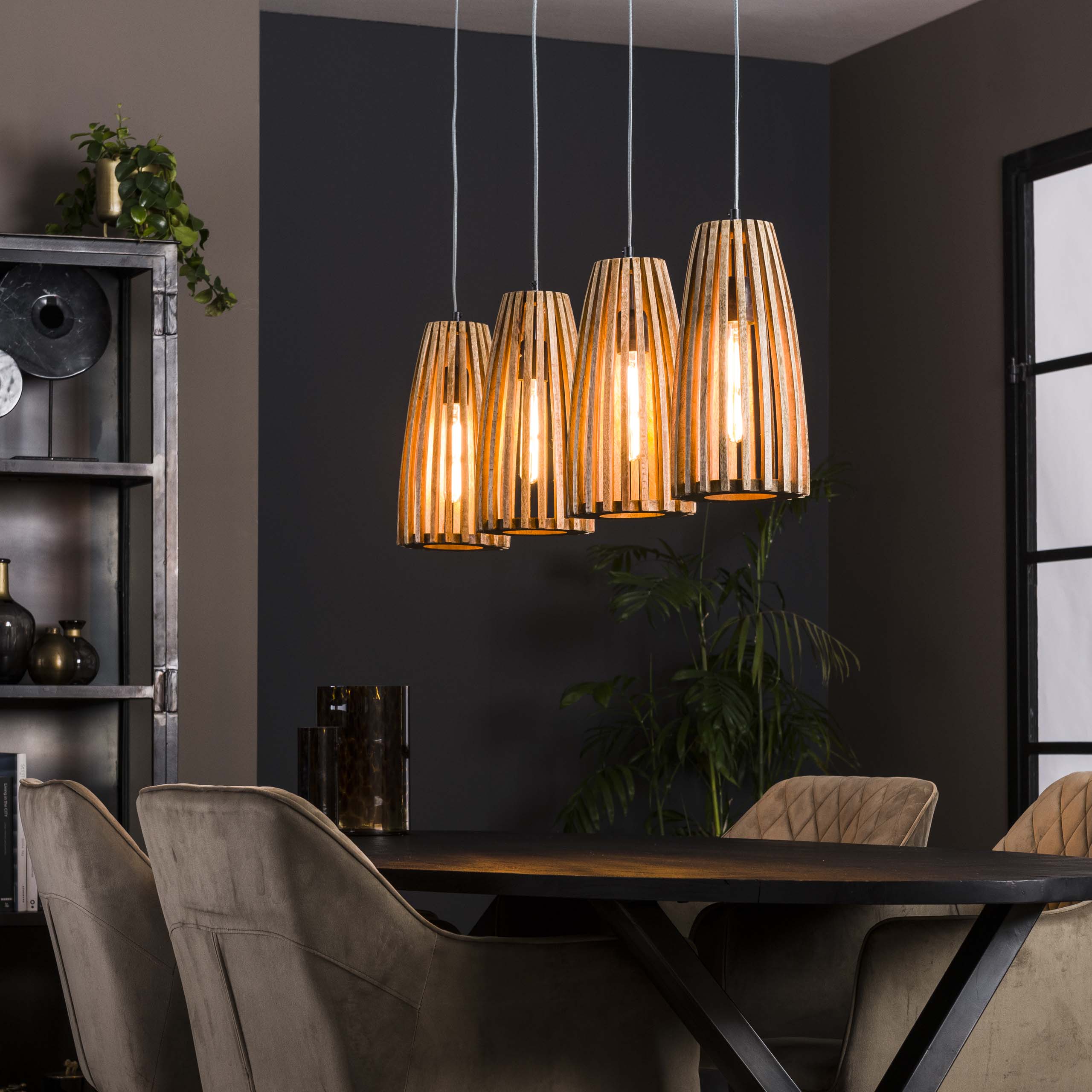 Lampe suspendue lancement 4L / Manguier massif naturel