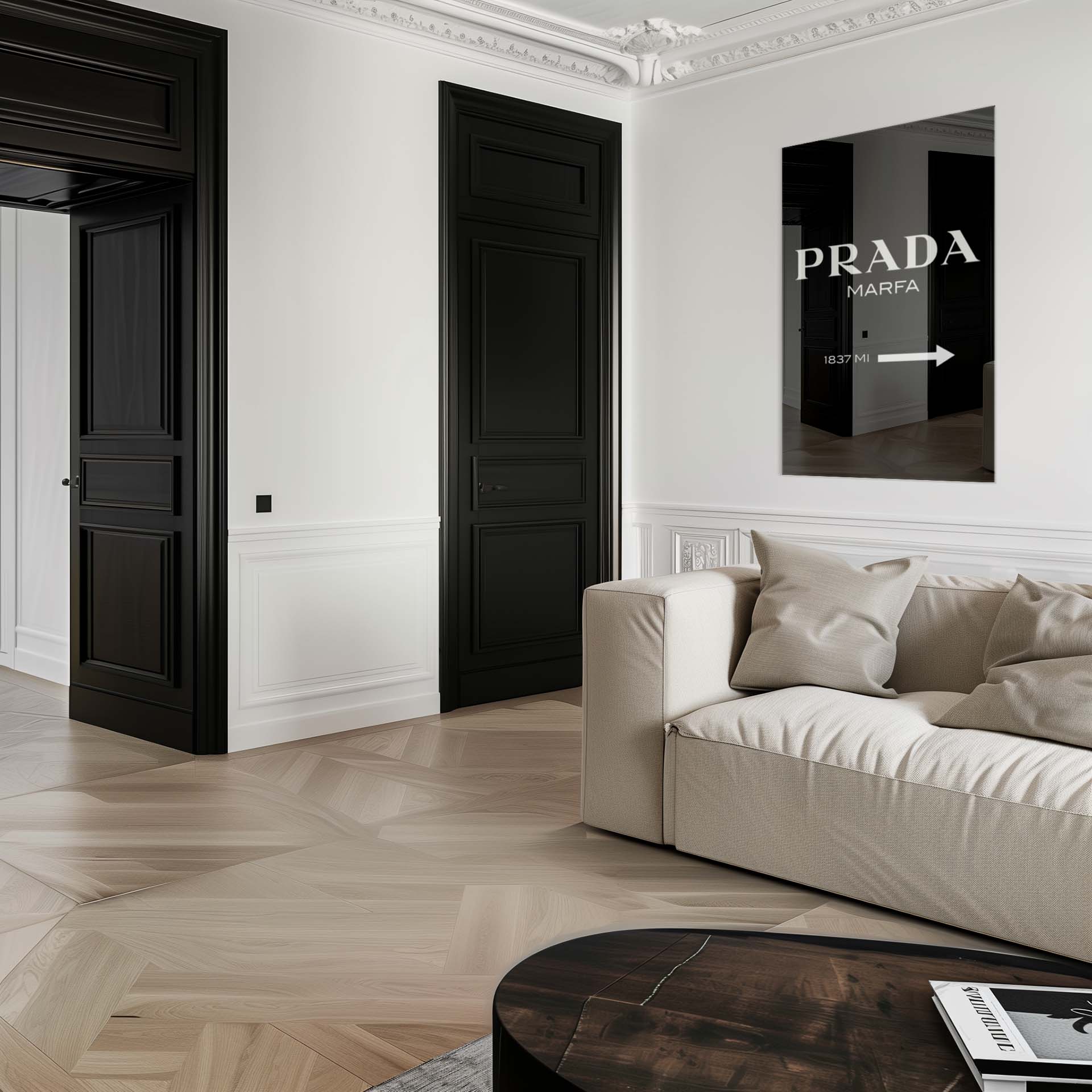 Prada Marfa NOIR - Verre
