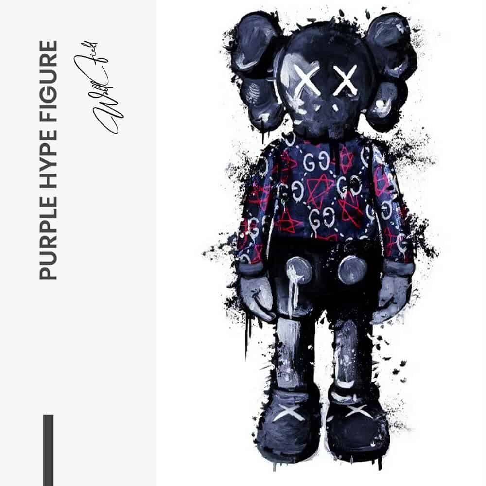 “Purple Hype Figure"