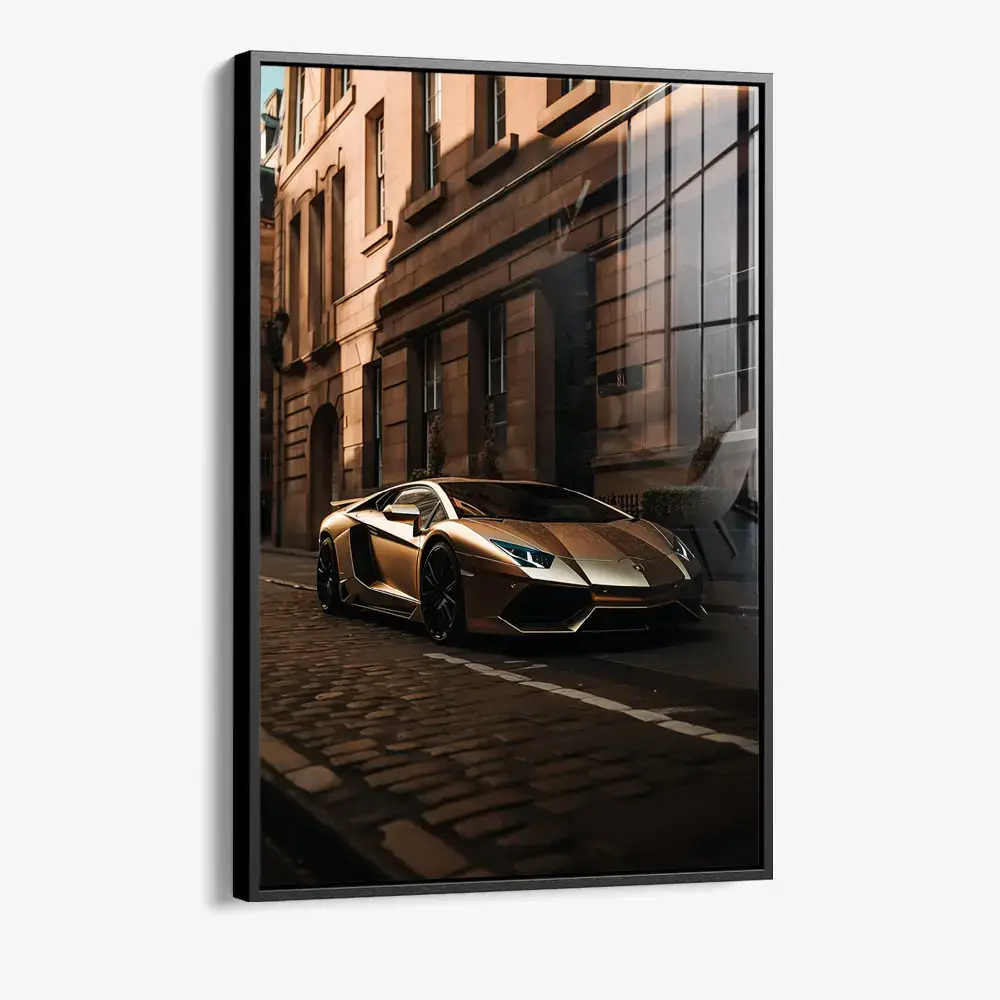 Golden Lambo – Verre