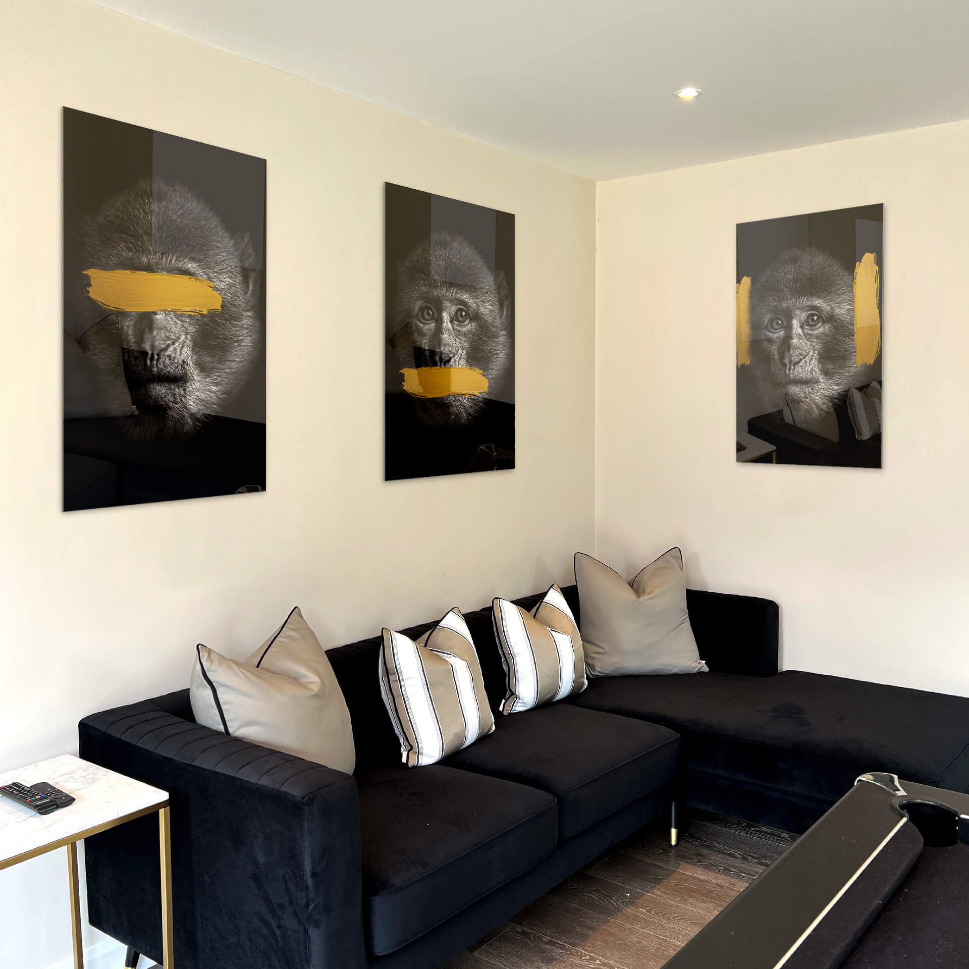 Bundle: “3 Wise Monkeys” (3x) - Verre