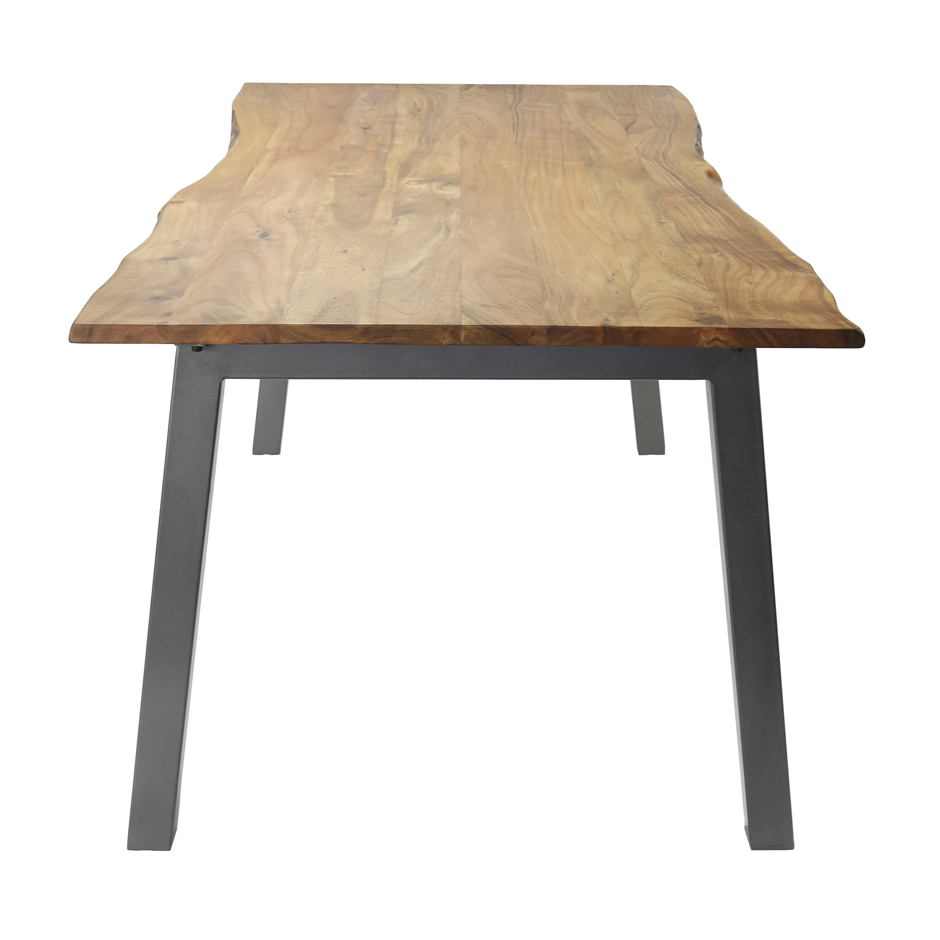 Table de salle à manger 180 chant 25mm / Acacia massif naturel