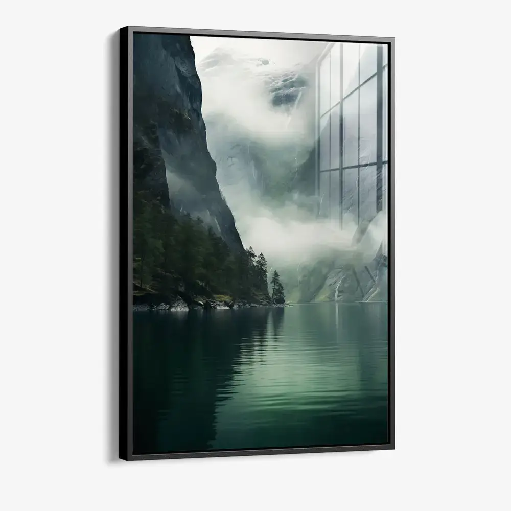 Misty Lake II – Verre