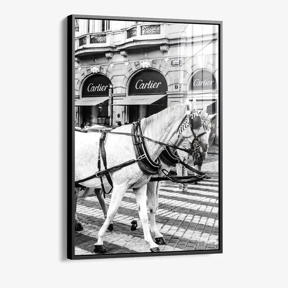 French Horses – Verre