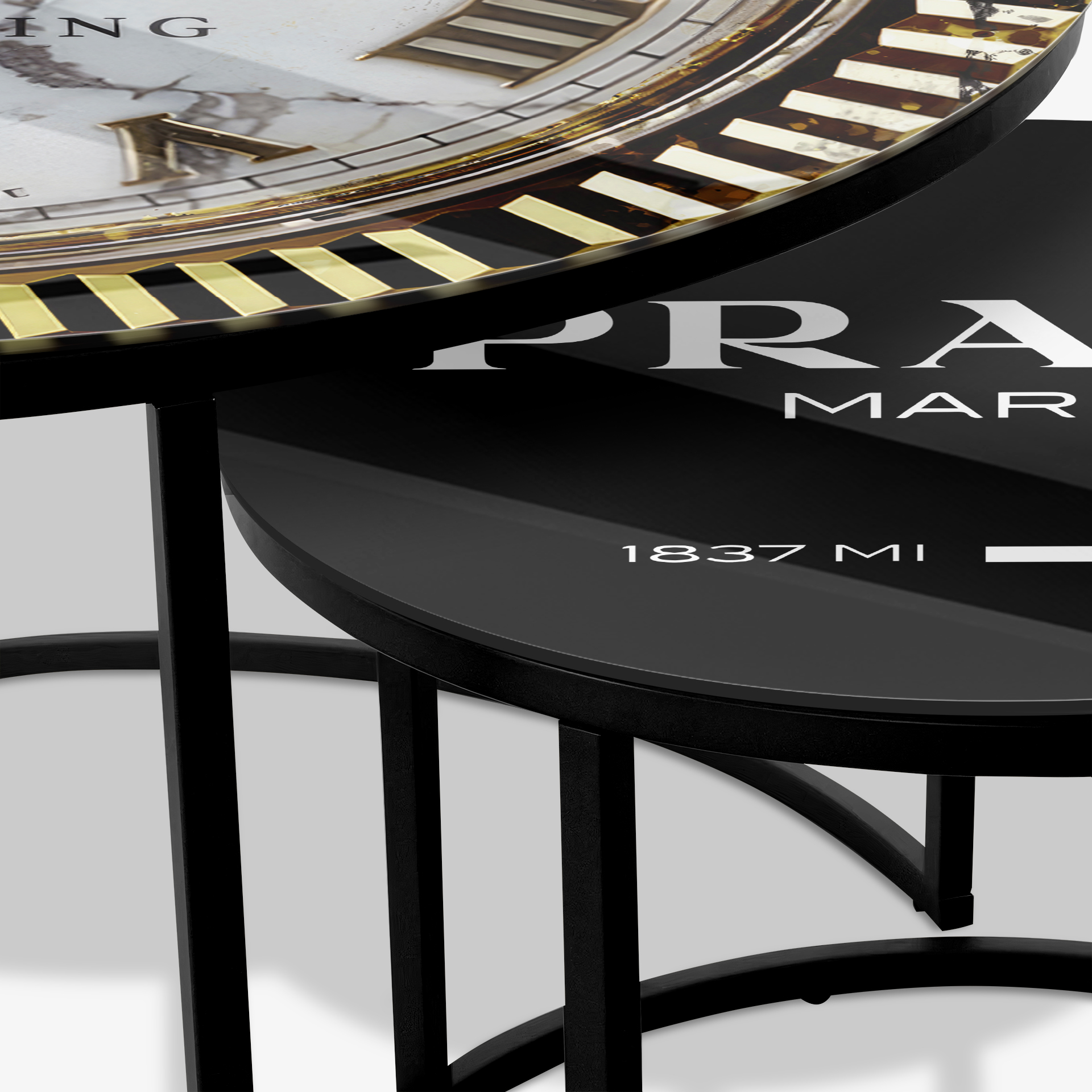 Table basse Noir - Luxury Life I