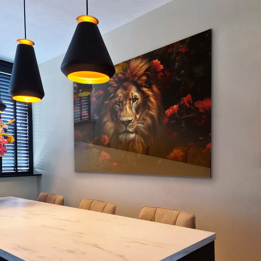 Flower Lion HZ – Verre