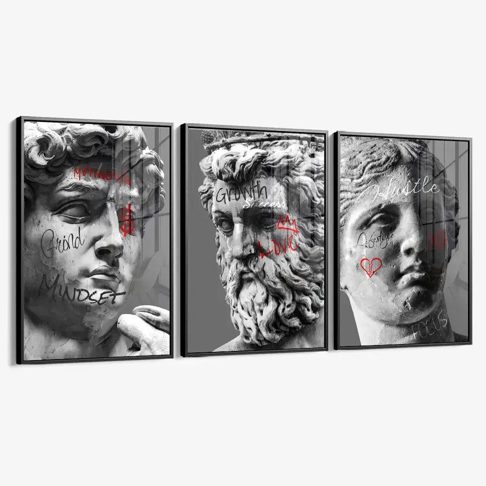 Bundle: Sculptures (3x) – Glass