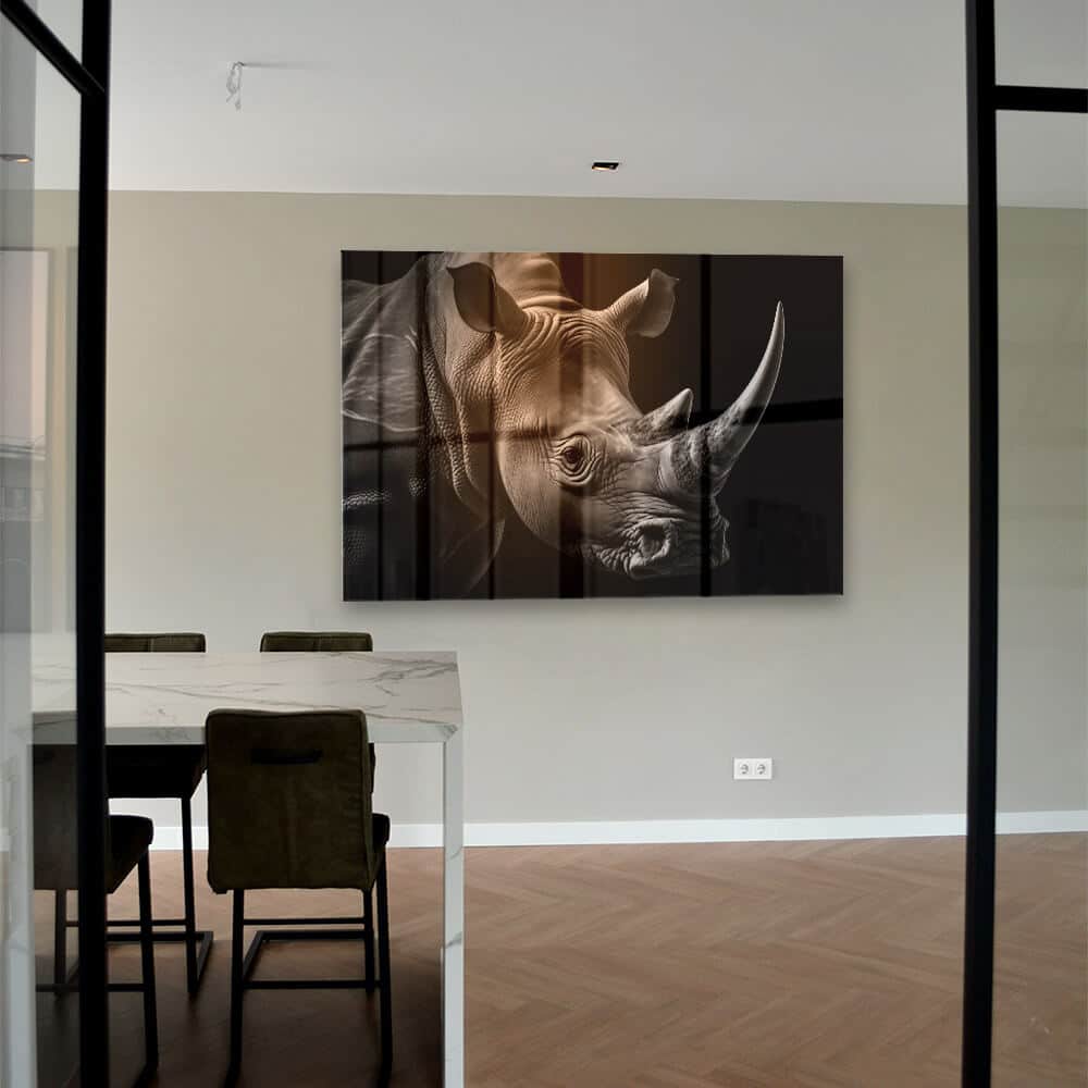 The Rhino – Verre