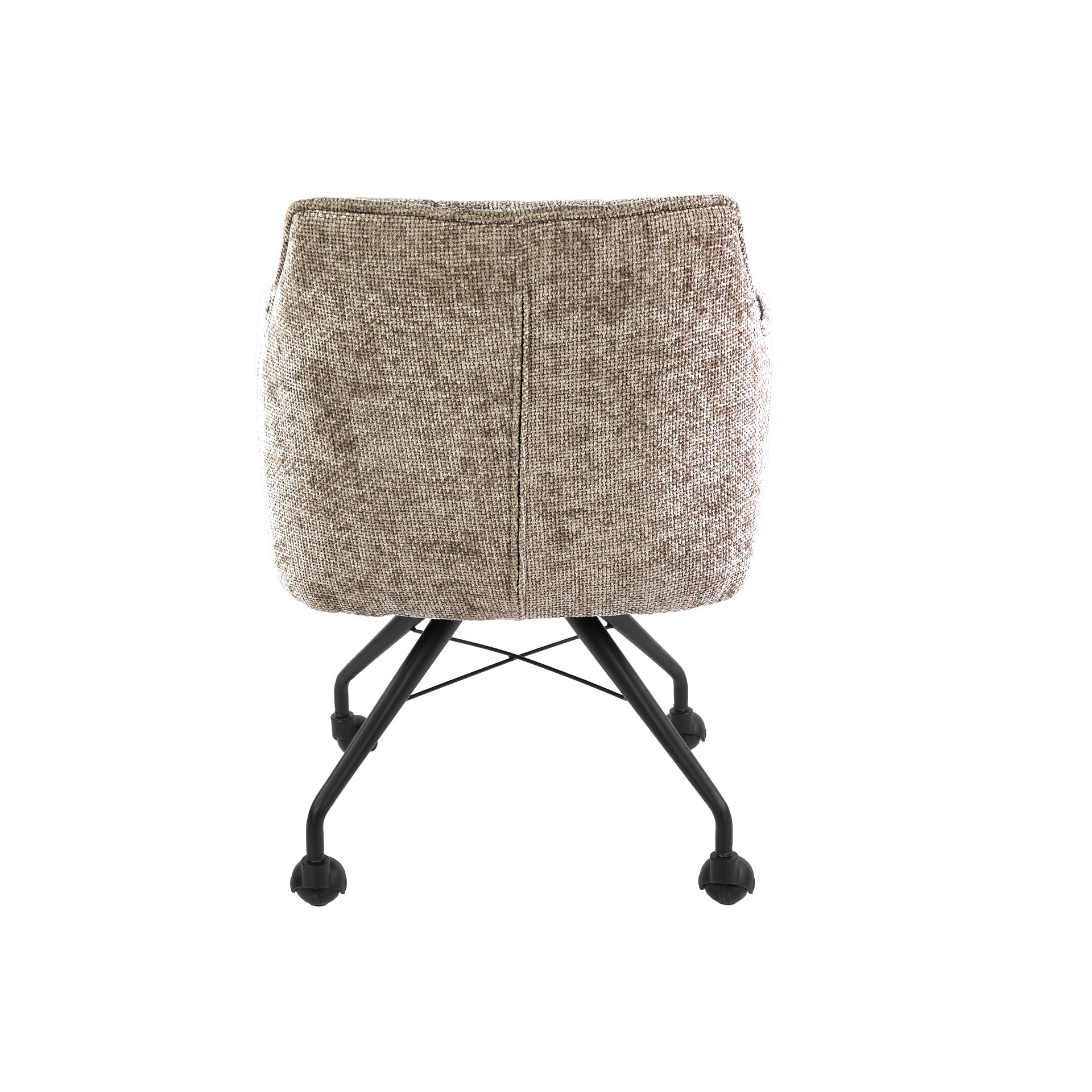 Fauteuil Raster roulettes - par 2 - Hoven sable