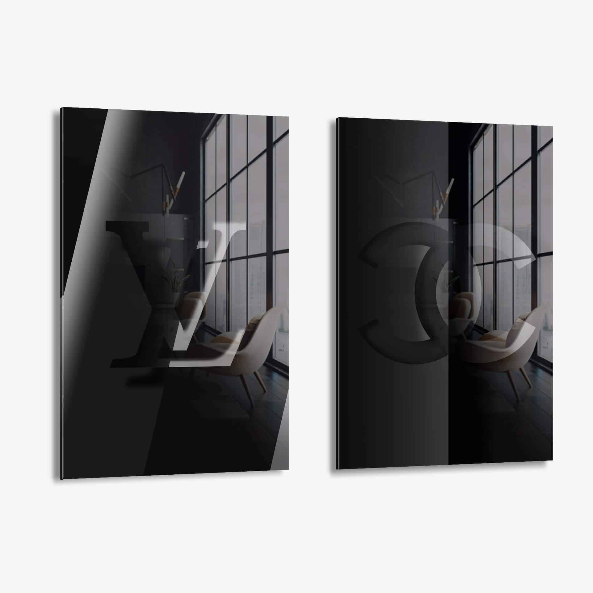 Bundel: Black Papercut (2x) - Verre
