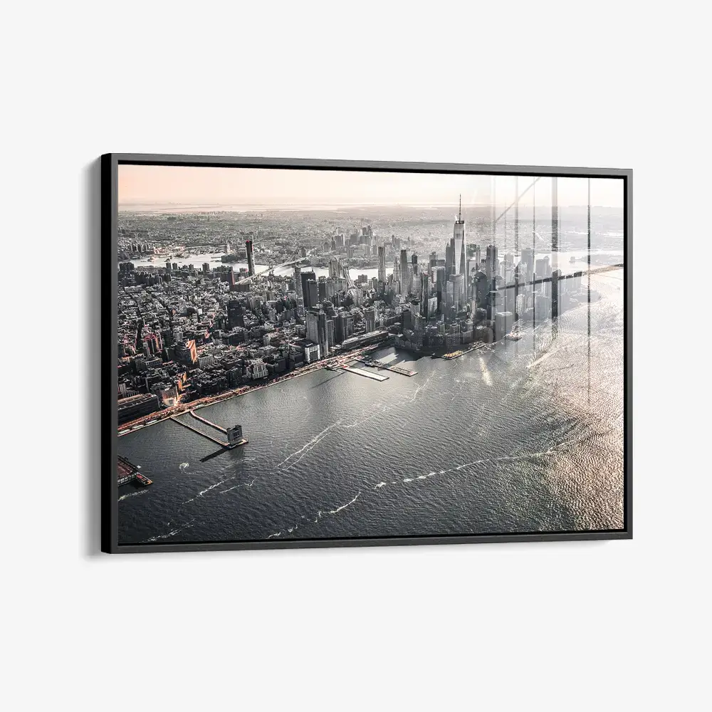 NY Birdview - Verre