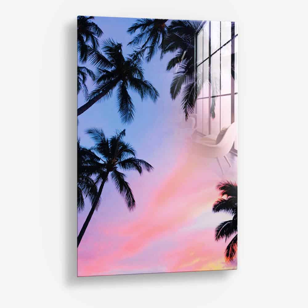 Pink Trees - Verre