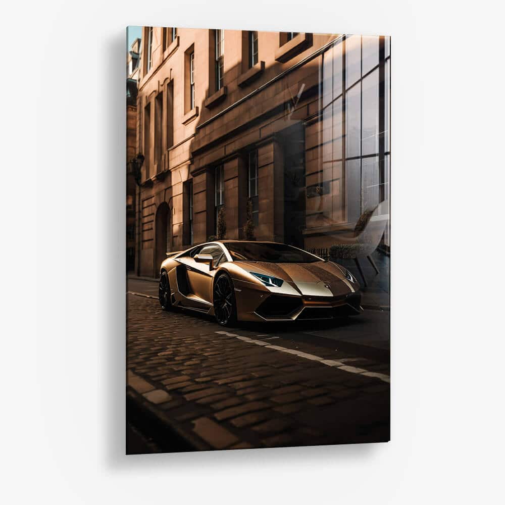 Golden Lambo – Verre