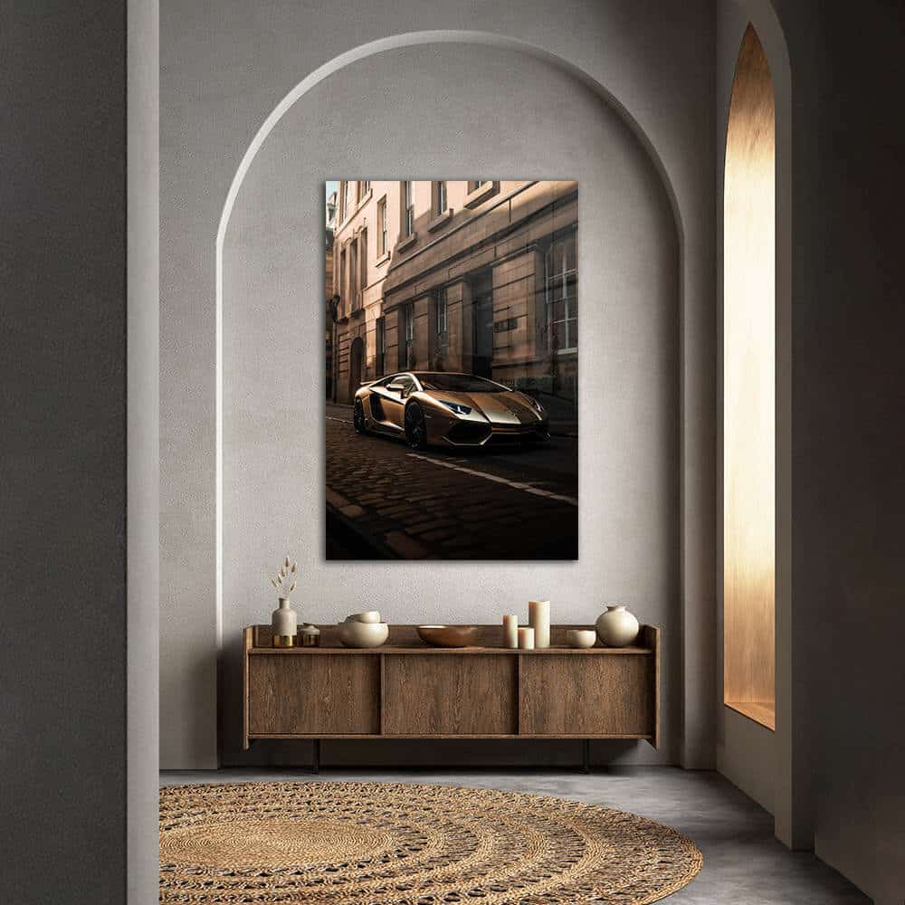 Golden Lambo – Verre