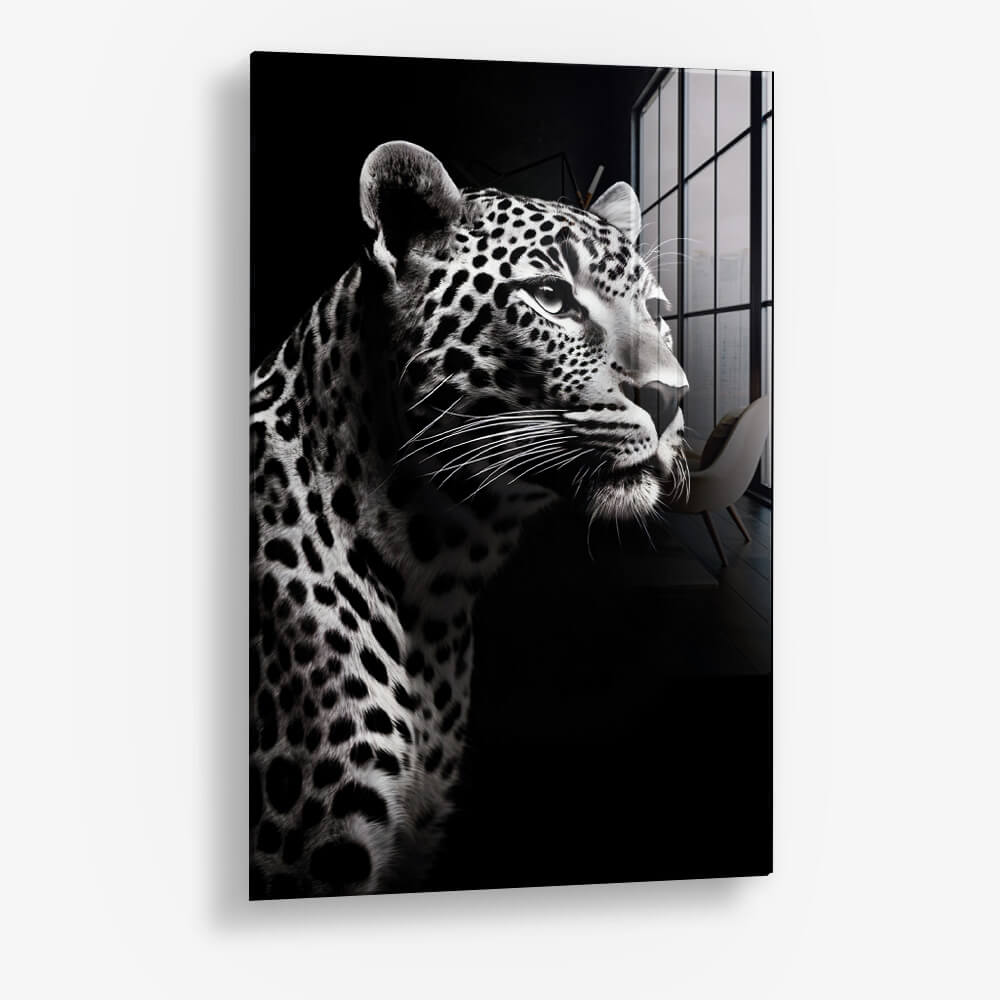 Leopard Black - Verre