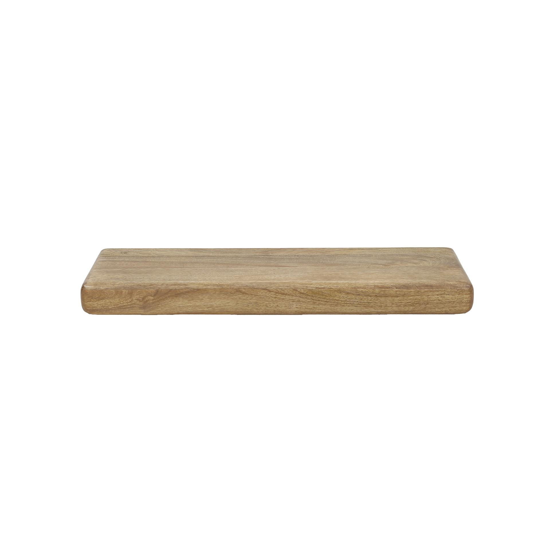 Etagère murale 118 épurée / Couleur sable manguier massif