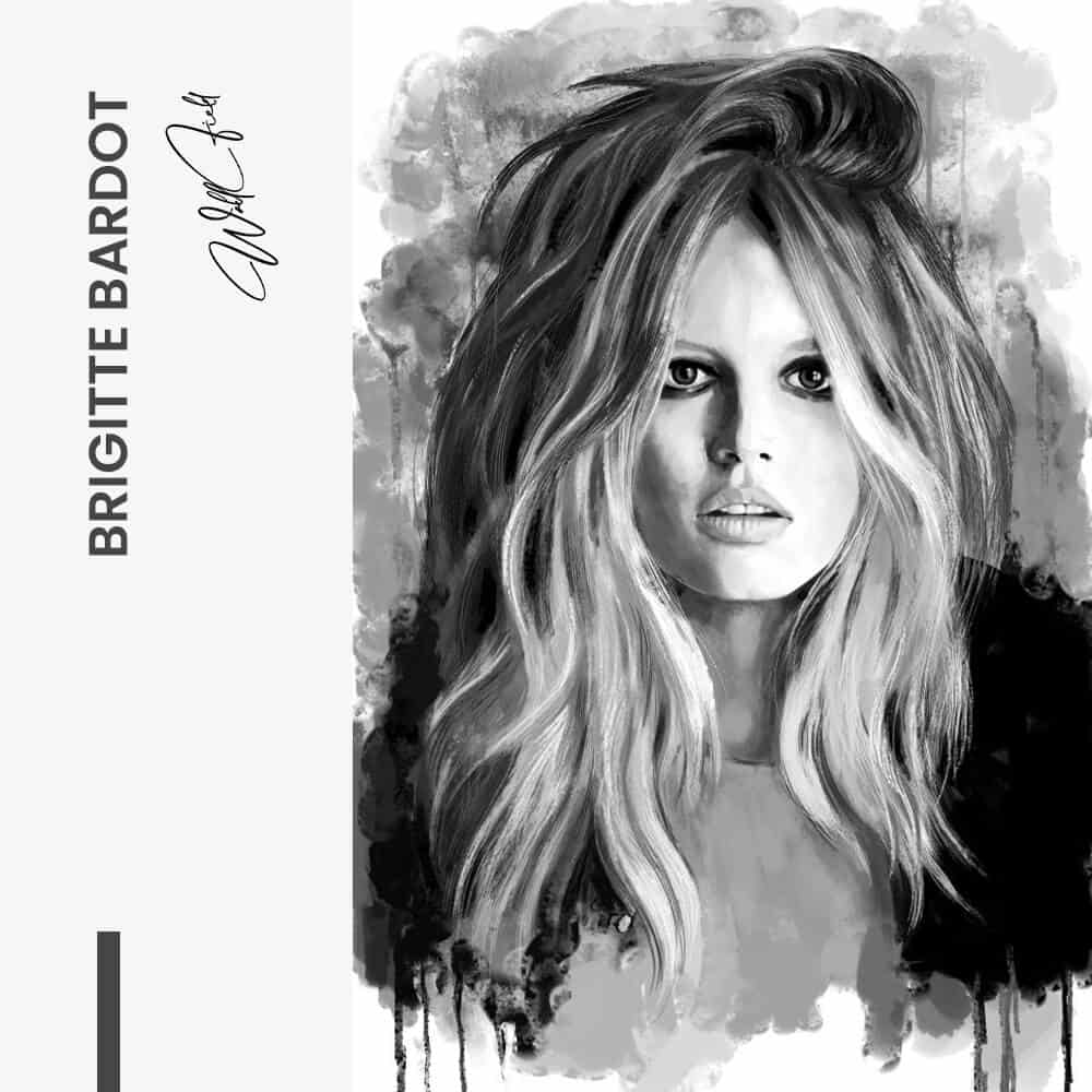Brigitte Bardot - Verre