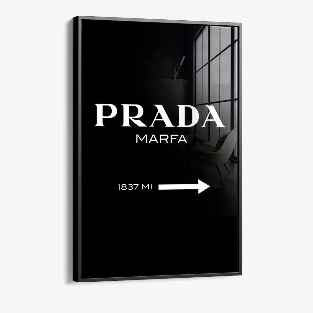 Prada Marfa NOIR - Verre