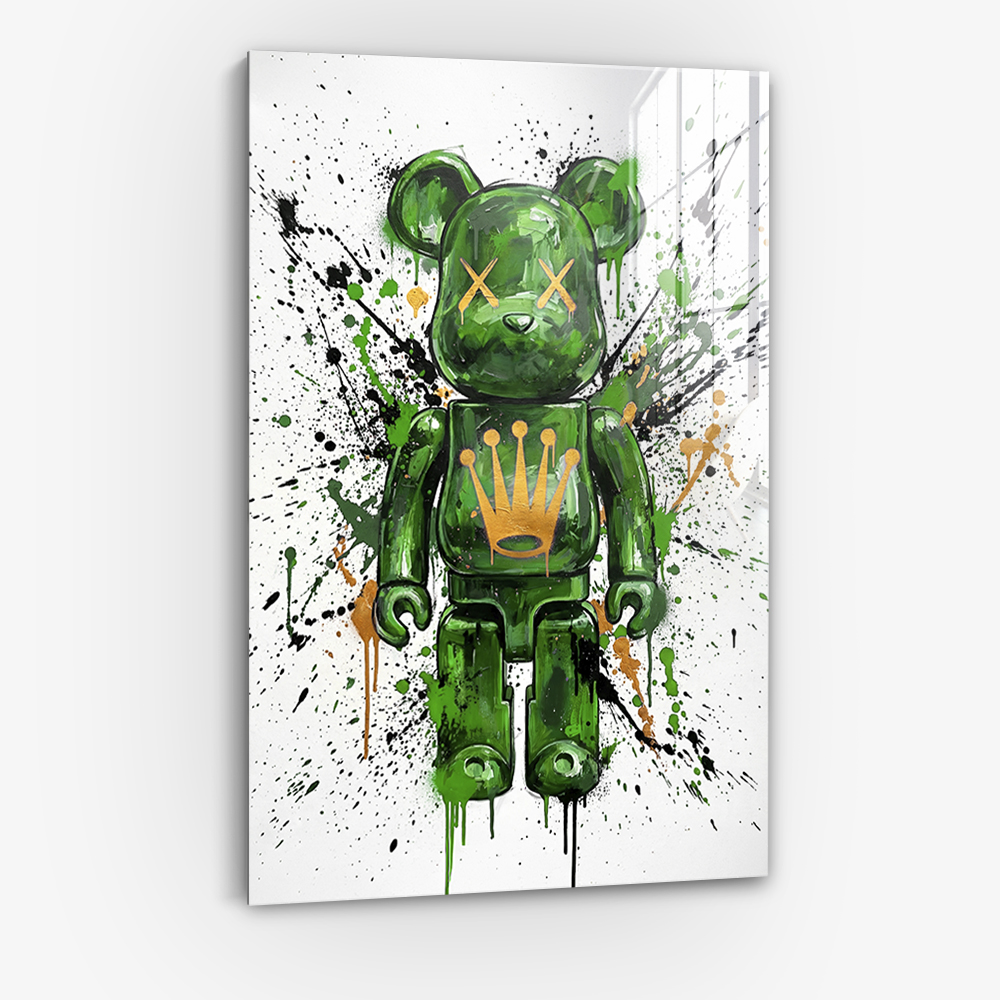 Green Hype Figure - Verre