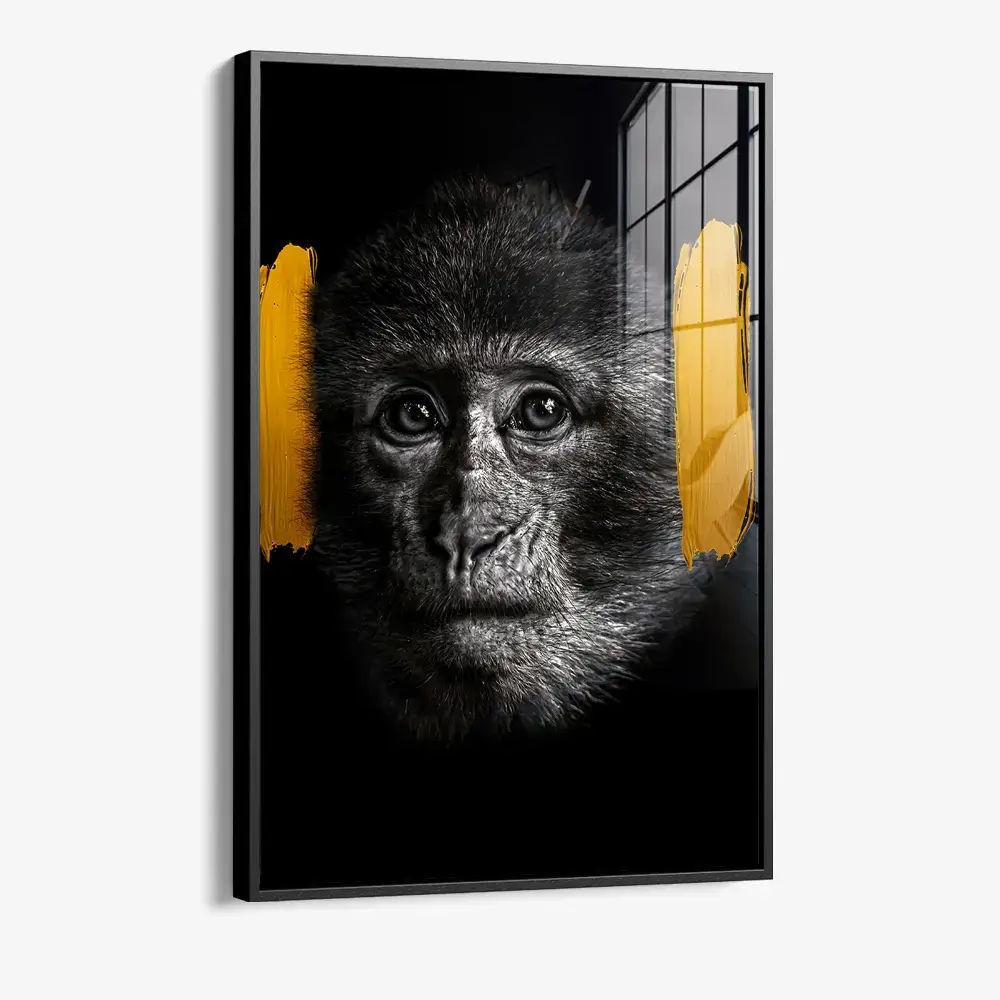 Monkey (hear no evil) - Verre