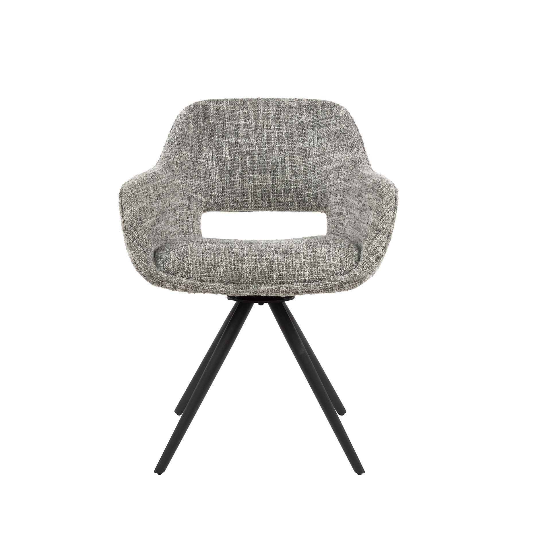 Fauteuil à ressorts pivotant. VPE2 / Aigle gris acier