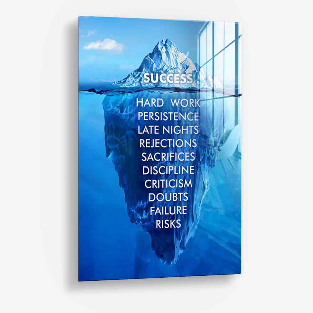 The Iceberg Illusion - Verre