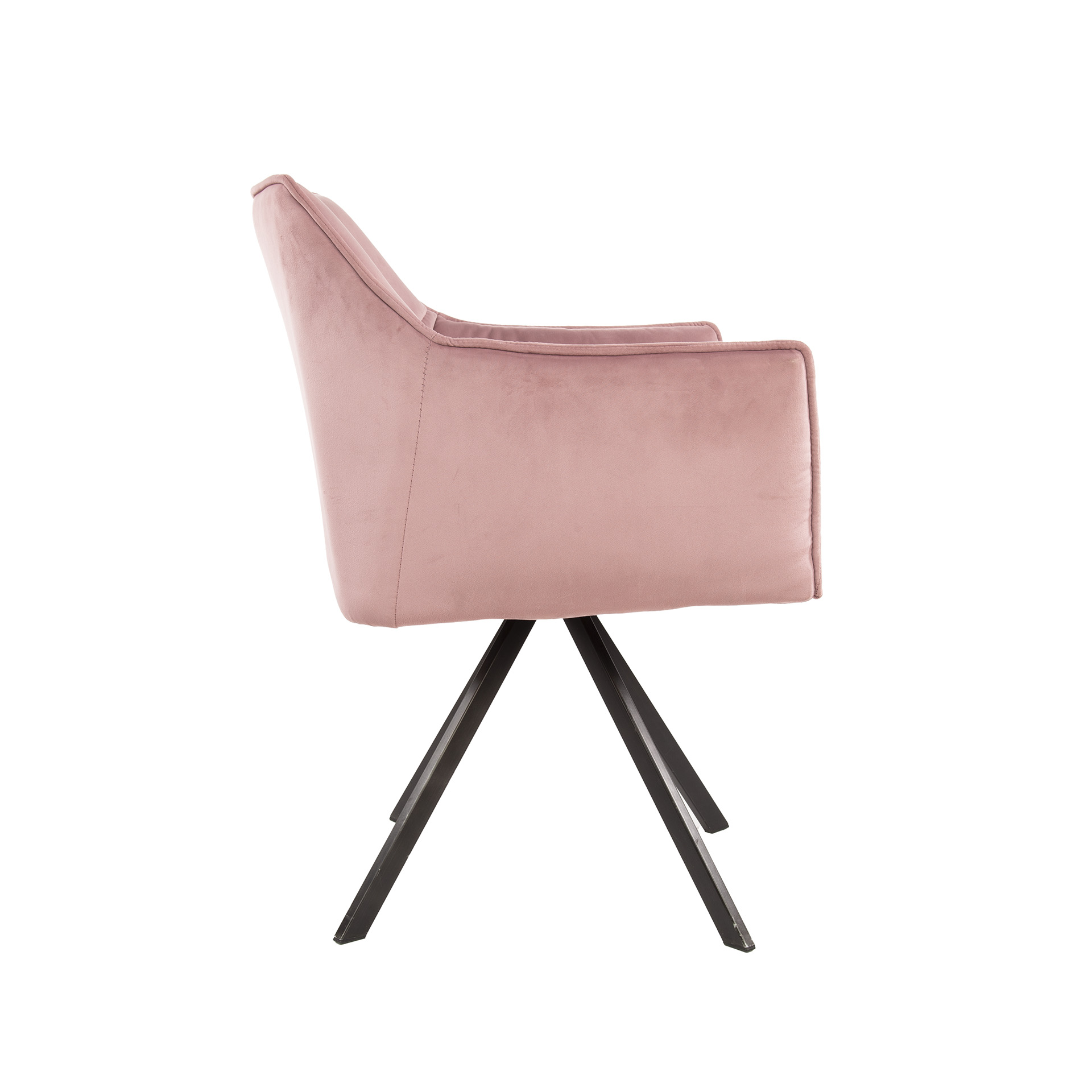 Grille de fauteuil rotative. VPE2 / Velours rose