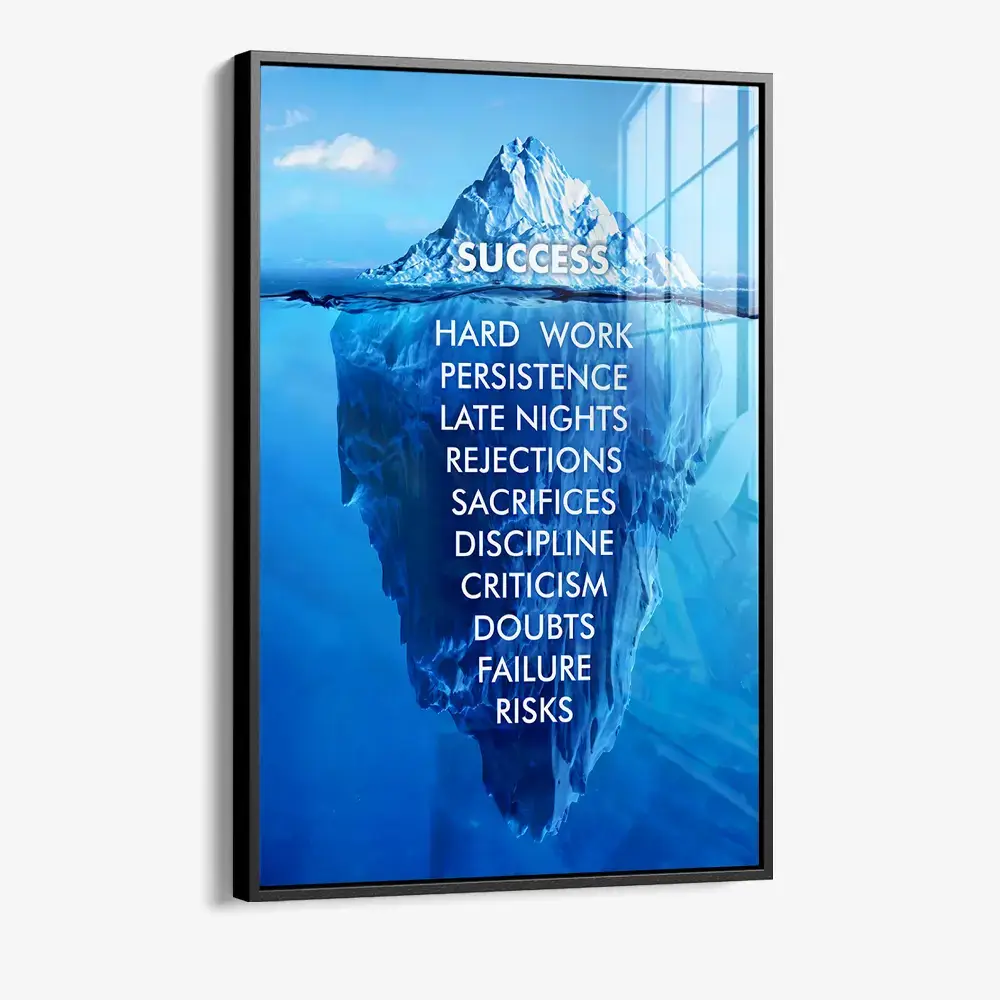 The Iceberg Illusion - Verre