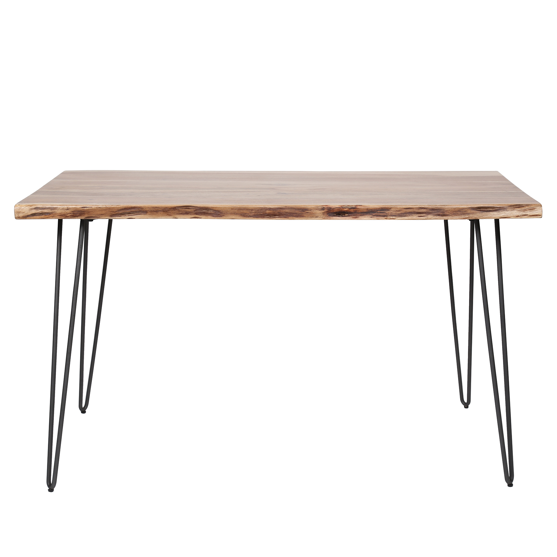Table de salle à manger bord 130 / Acacia massif naturel