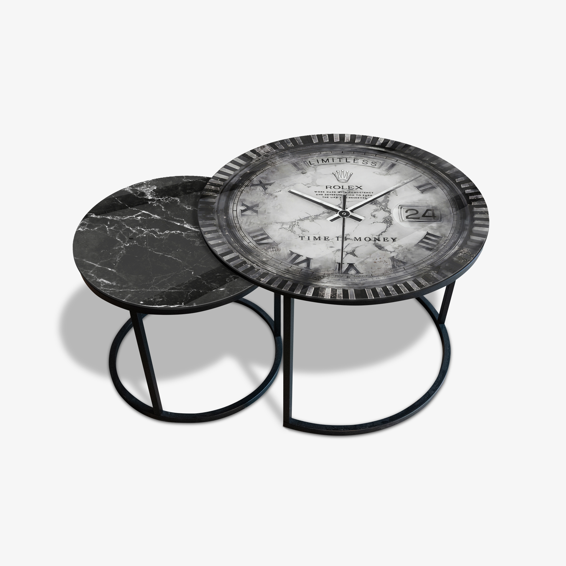 Table basse Noir - Luxury Life II