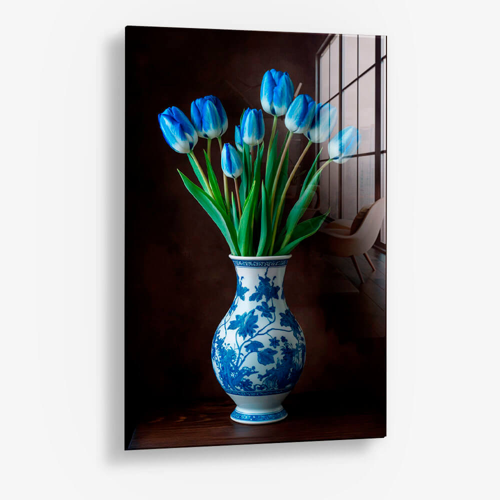 Blue Tulips – Verre