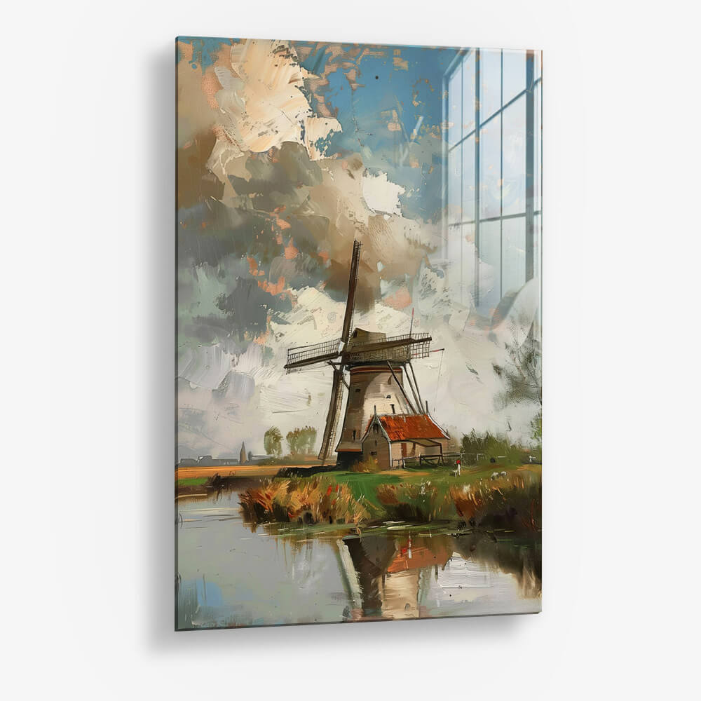 Painted Windmill – Verre