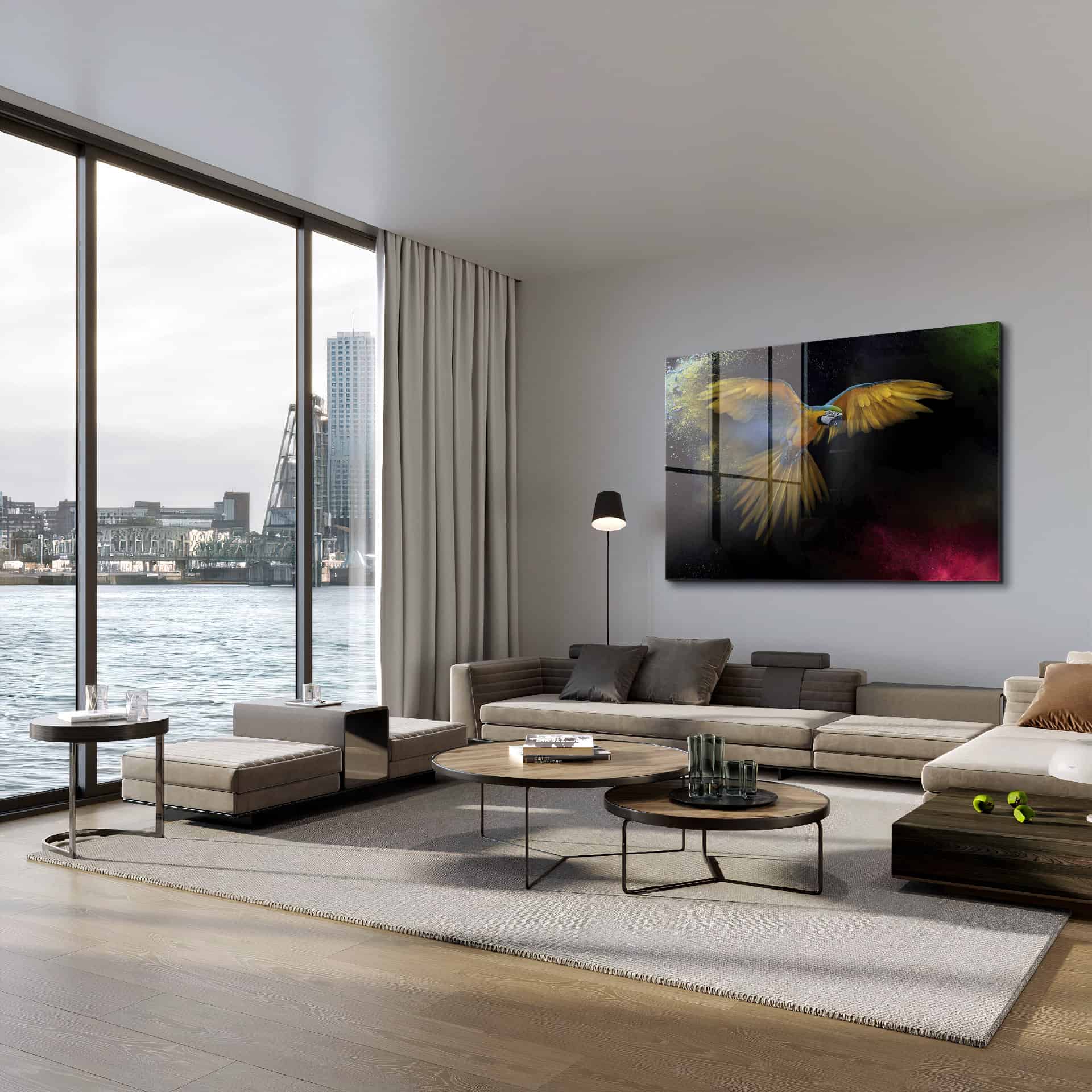 Color Parrot – Verre