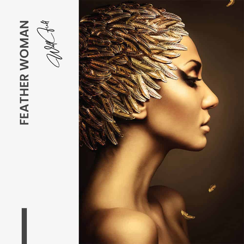 Feather Woman – Verre