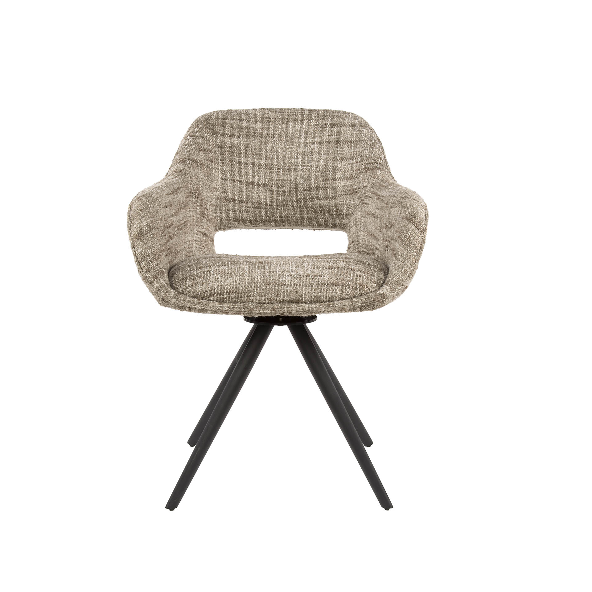 Fauteuil à ressorts pivotant. VPE2 / Couleur sable aigle