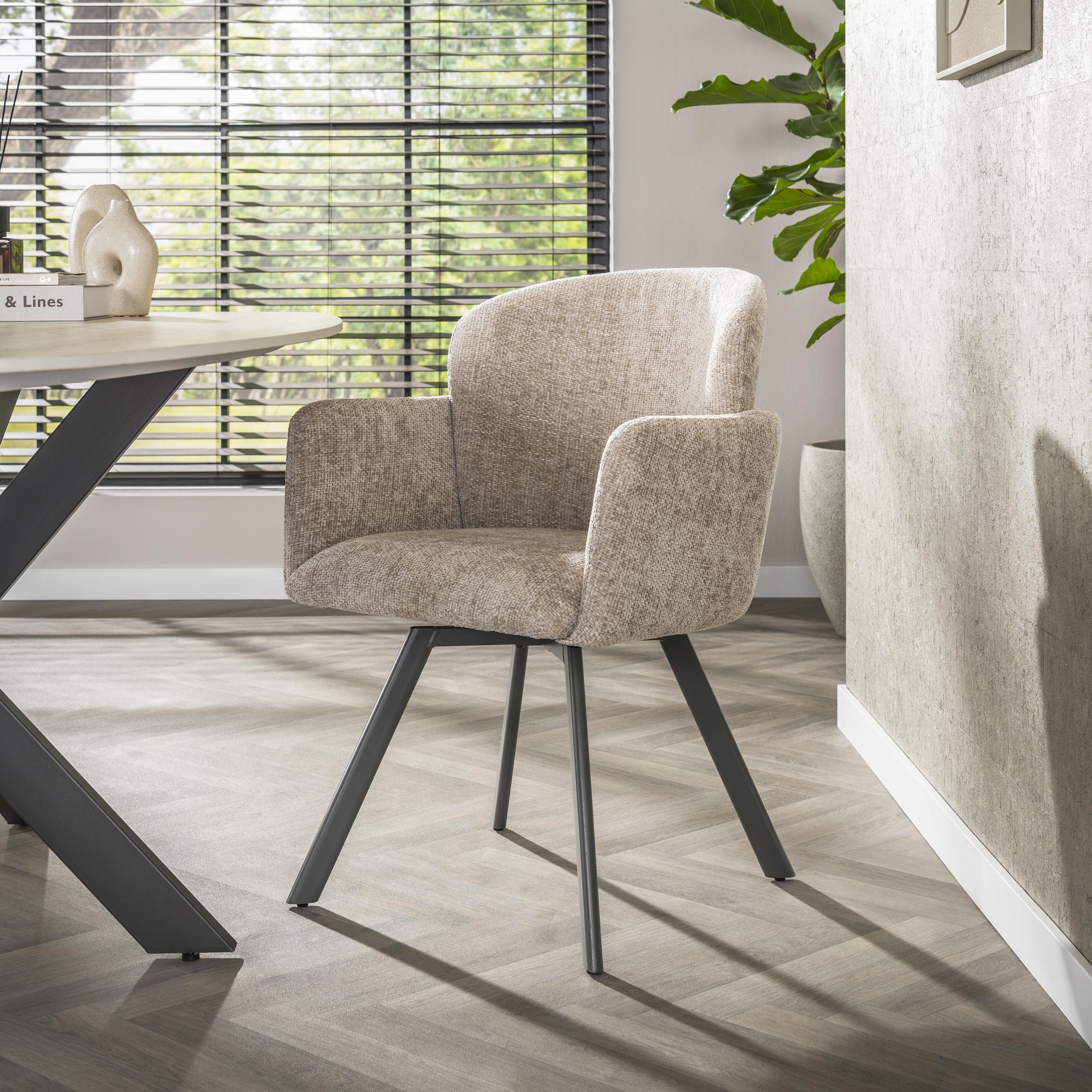 Fauteuil Embrace rotatif - lot de 2 - Hoven sable