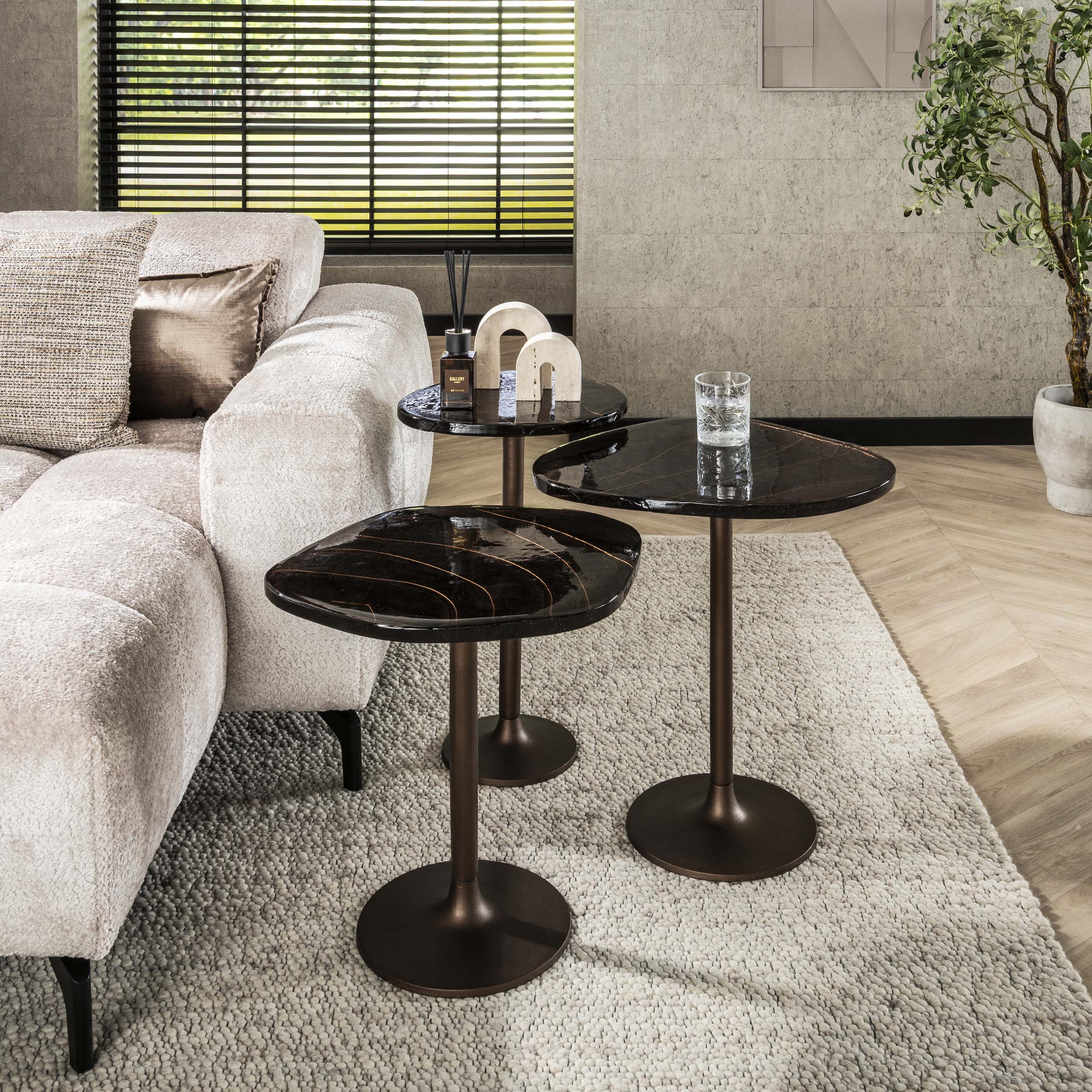 Table d'appoint Eclipse basse - Cuivre antique